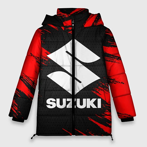 Женская зимняя куртка SUZUKI / 3D-Красный – фото 1