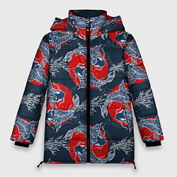 Женская зимняя куртка Japanese carp