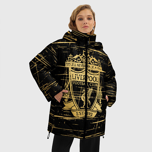 Женская зимняя куртка LIVERPOOL / 3D-Черный – фото 3