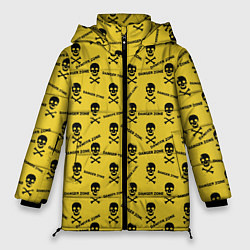 Куртка зимняя женская Опасная Зона, цвет: 3D-черный