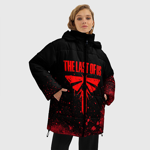 Женская зимняя куртка The Last of Us: Part 2 / 3D-Черный – фото 3