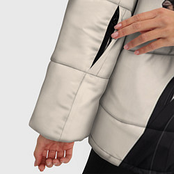 Куртка зимняя женская Криминальное чтиво, цвет: 3D-черный — фото 2