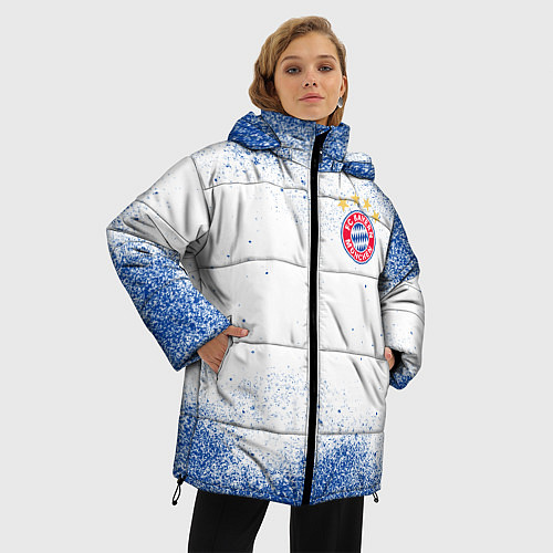 Женская зимняя куртка BAYERN MUNCHEN / 3D-Черный – фото 3