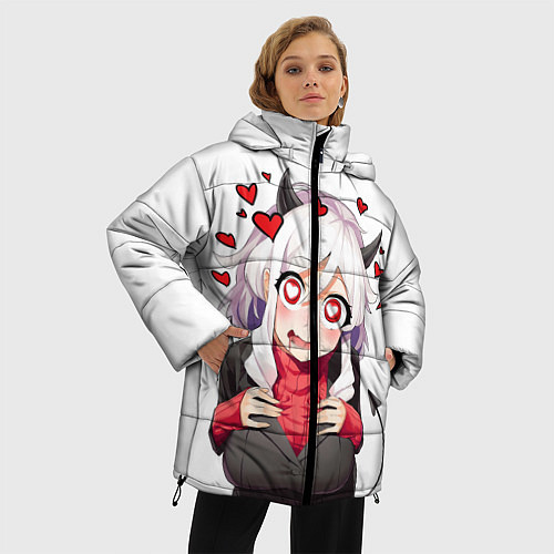 Женская зимняя куртка ХЕЛЛТЕЙКЕР / 3D-Черный – фото 3