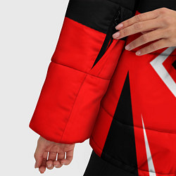 Куртка зимняя женская Mitsubishi ФОРМА, цвет: 3D-черный — фото 2