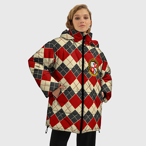 Женская зимняя куртка Академия Амбрелла 2 / 3D-Черный – фото 3