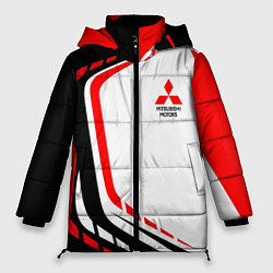 Куртка зимняя женская Mitsubishi EVO Uniform, цвет: 3D-светло-серый