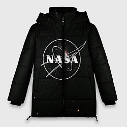 Куртка зимняя женская NASA l НАСА S, цвет: 3D-черный