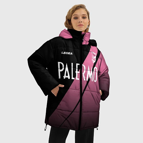 Женская зимняя куртка PALERMO FC / 3D-Черный – фото 3
