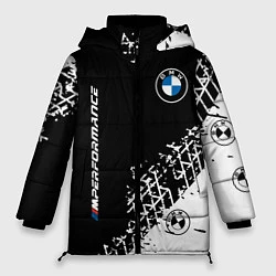 Куртка зимняя женская BMW БМВ, цвет: 3D-светло-серый