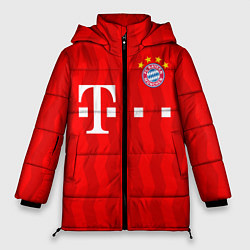 Куртка зимняя женская FC Bayern Munchen, цвет: 3D-черный