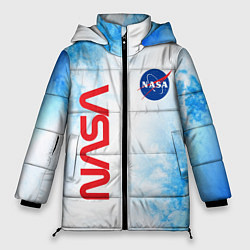 Куртка зимняя женская NASA НАСА, цвет: 3D-черный