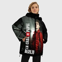 Куртка зимняя женская La casa de papel BERLIN, цвет: 3D-черный — фото 2