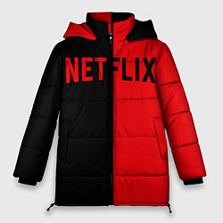 Куртка зимняя женская NETFLIX, цвет: 3D-светло-серый