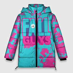 Куртка зимняя женская Fall Guys: Ultimate Knockout, цвет: 3D-черный