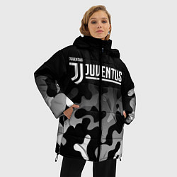 Куртка зимняя женская JUVENTUS ЮВЕНТУС, цвет: 3D-черный — фото 2