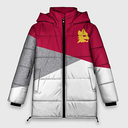 Куртка зимняя женская AS Roma Red Design 2122, цвет: 3D-черный