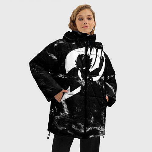 Женская зимняя куртка ХВОСТ ФЕИ / 3D-Черный – фото 3