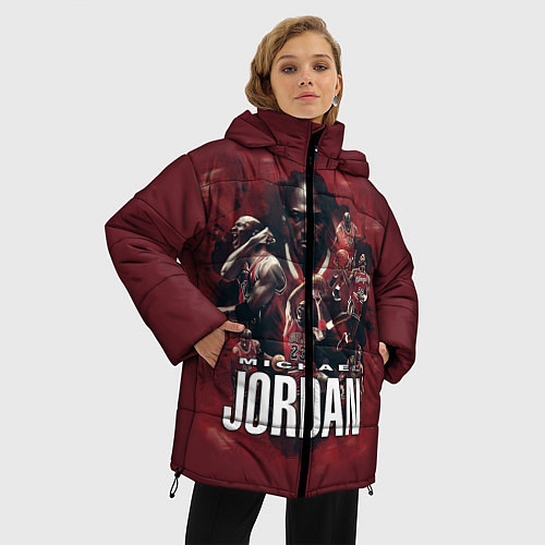 Женская зимняя куртка MICHAEL JORDAN / 3D-Черный – фото 3