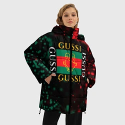 Куртка зимняя женская GUSSI ГУСИ, цвет: 3D-светло-серый — фото 2