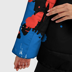 Куртка зимняя женская Герб, цвет: 3D-красный — фото 2
