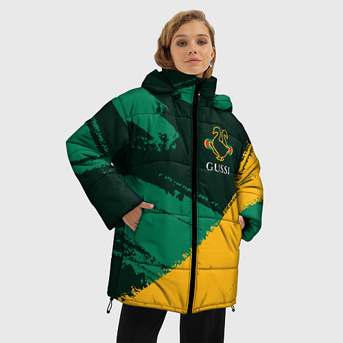 Женская зимняя куртка GUSSI ГУСИ / 3D-Черный – фото 3