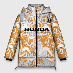 Куртка зимняя женская Honda, цвет: 3D-черный