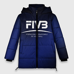 Куртка зимняя женская FIVB Volleyball, цвет: 3D-черный