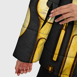 Куртка зимняя женская КЛЮЧ ГАЙКА, цвет: 3D-светло-серый — фото 2