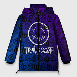 Куртка зимняя женская TRAVIS SCOTT, цвет: 3D-черный