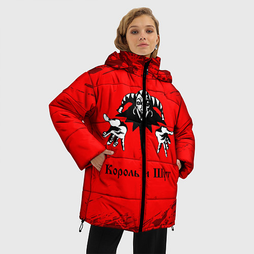 Женская зимняя куртка КОРОЛЬ И ШУТ / 3D-Черный – фото 3