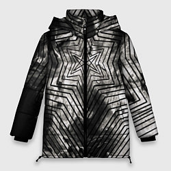 Куртка зимняя женская BMTH OBEY, цвет: 3D-черный