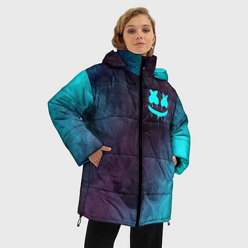Женская зимняя куртка MARSHMELLO МАРШМЕЛЛОУ / 3D-Черный – фото 3