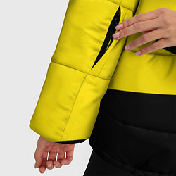 Куртка зимняя женская Питтсбург Пингвинз, цвет: 3D-черный — фото 2