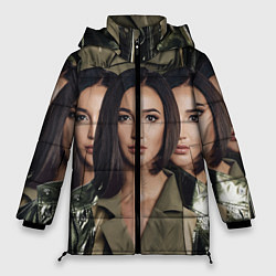 Куртка зимняя женская Ольга Бузова, цвет: 3D-черный