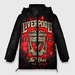 Куртка зимняя женская LIVERPOOL FC, цвет: 3D-черный