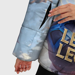 Куртка зимняя женская League of Legends МАСТЕР ЙИ, цвет: 3D-черный — фото 2