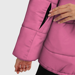 Куртка зимняя женская Смайлы, цвет: 3D-черный — фото 2