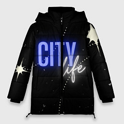 Куртка зимняя женская City life, цвет: 3D-черный