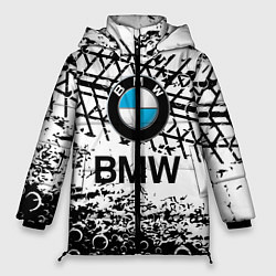 Куртка зимняя женская BMW, цвет: 3D-черный