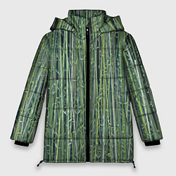 Женская зимняя куртка Зеленый бамбук