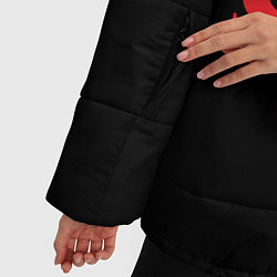 Куртка зимняя женская Siren Head, цвет: 3D-светло-серый — фото 2
