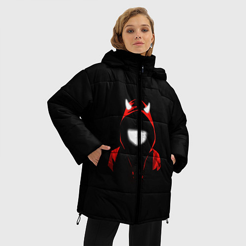 Женская зимняя куртка ROZHKI / 3D-Черный – фото 3