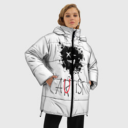 Куртка зимняя женская Артист, цвет: 3D-черный — фото 2