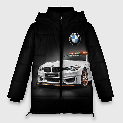 Женская зимняя куртка Safety car / 3D-Светло-серый – фото 1