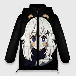 Куртка зимняя женская Genshin Impact Paimon, цвет: 3D-черный