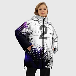 Куртка зимняя женская DESTINY 2: BEYOND LIGHT, цвет: 3D-черный — фото 2