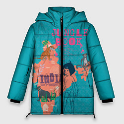 Куртка зимняя женская Mowgli, цвет: 3D-черный