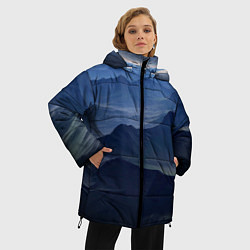 Куртка зимняя женская Горный массив, цвет: 3D-черный — фото 2