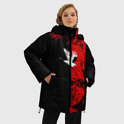 Куртка зимняя женская ЖУРАВЛЬ, цвет: 3D-черный — фото 2